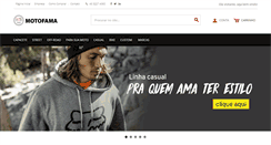 Desktop Screenshot of motofama.com.br